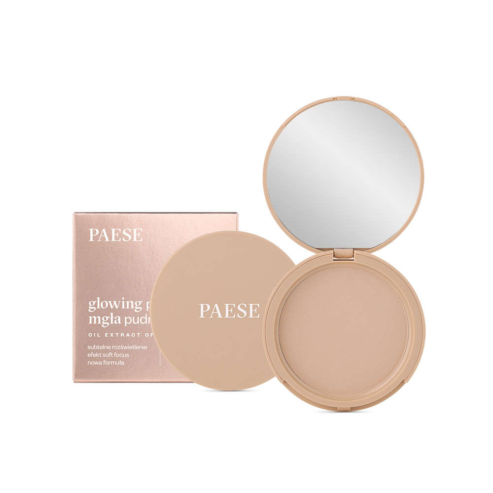 Paese Glowing rozjasňujúci púder s vyhladzujúcim efektom 12 Natural Beige 10 g