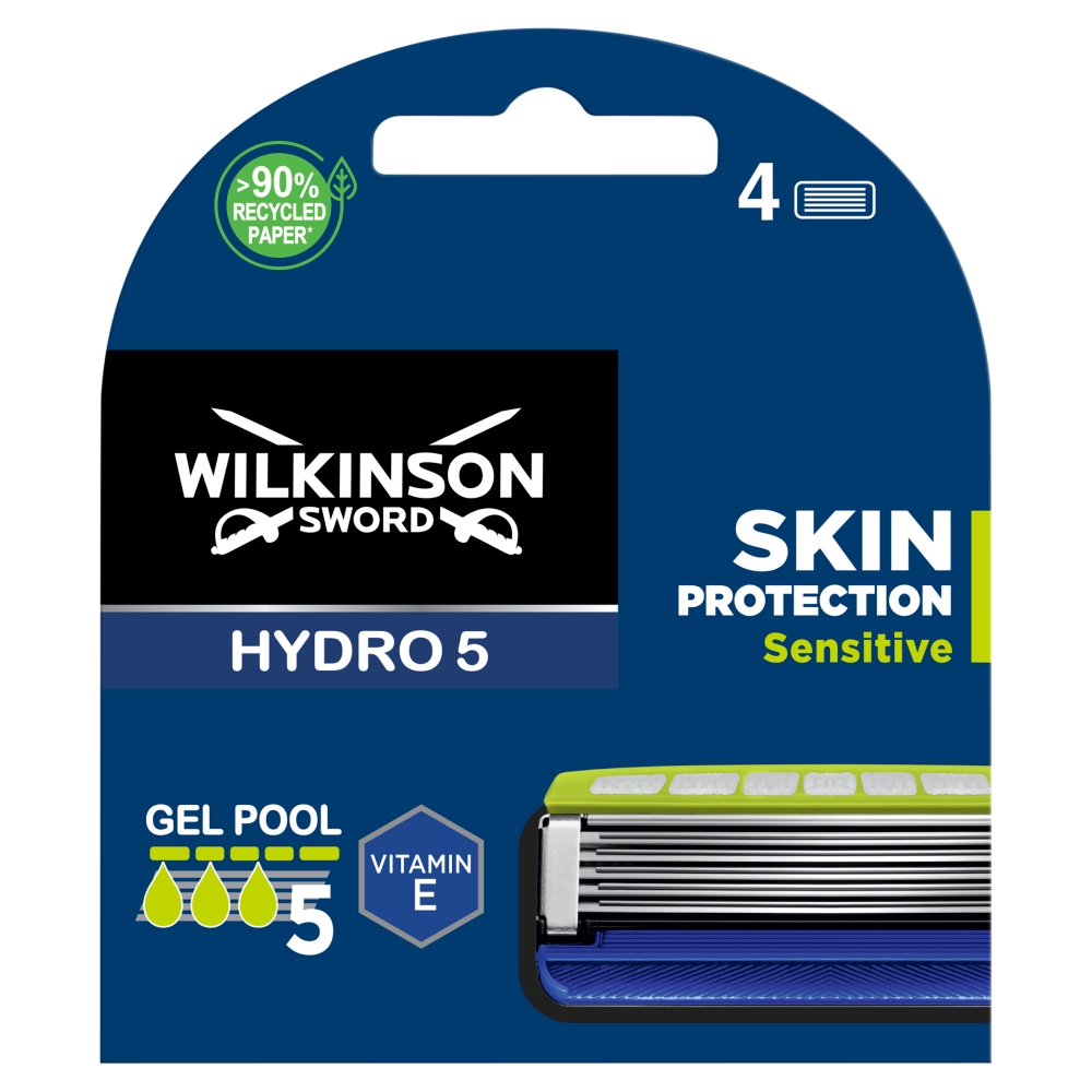 Wilkinson Sword Hydro5 Skin Protection Sensitive 4 ks