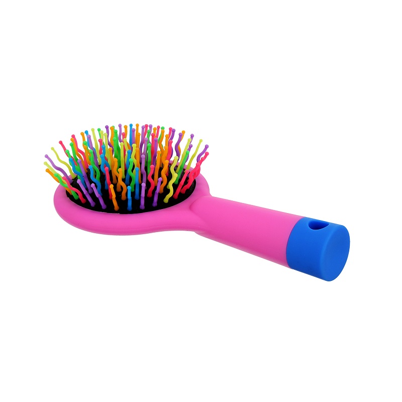 Handy Hair Brush With Mirror