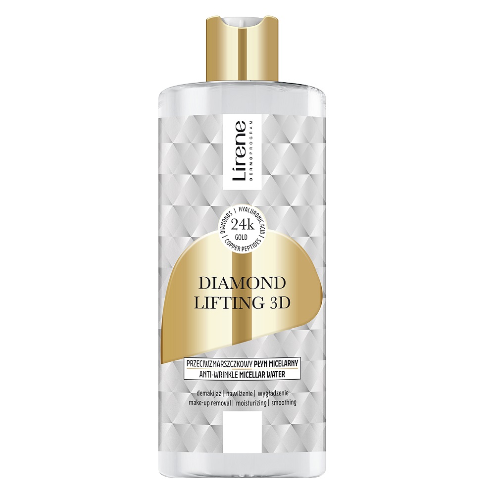 Lirene, Diamond Lifting 3D micelárna voda proti vráskam 400 ml