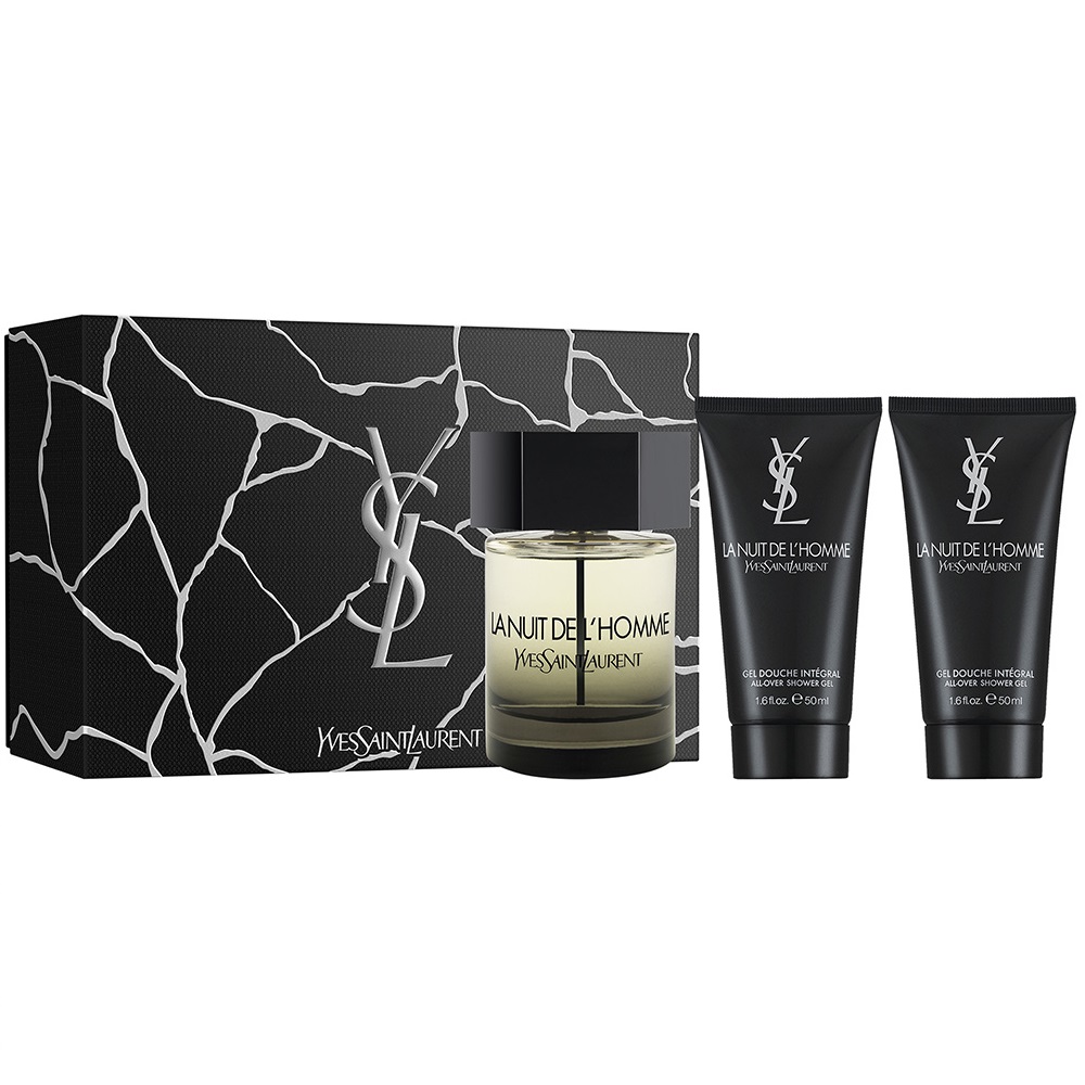 La Nuit De L'Homme Sada: Ve Spreji + Sprchový Gel 2×