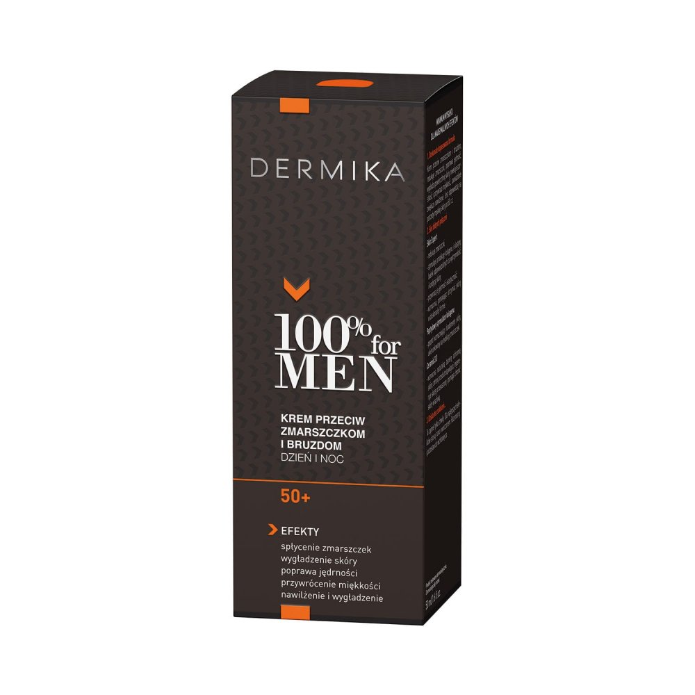 shumee 100% for Men Cream 50+ krém proti vráskam a vráskam deň a noc 50 ml