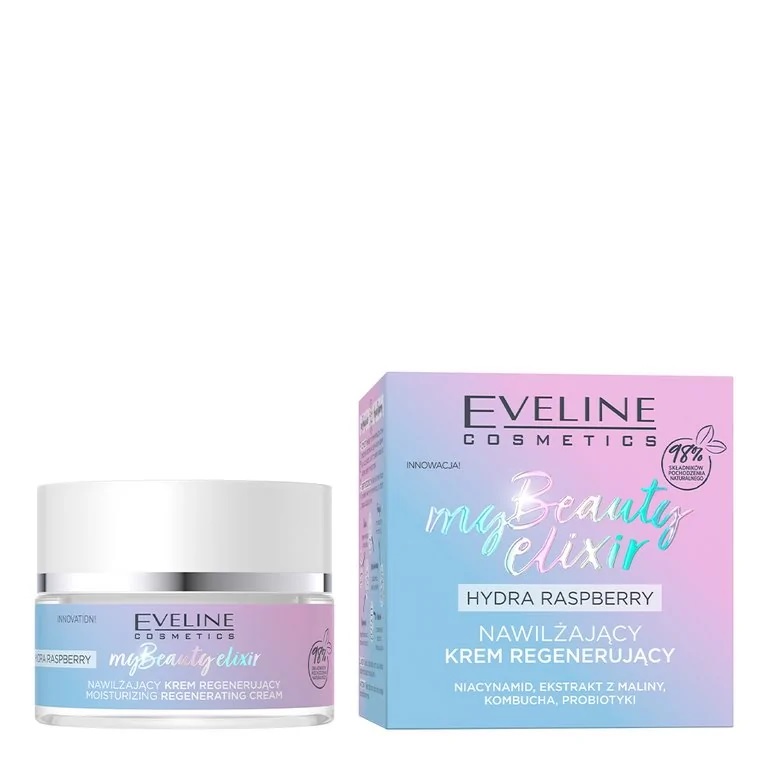 Eveline Cosmetics My Beauty Elixir Hydra Raspberry regeneračný a hydratačný krém 50 ml