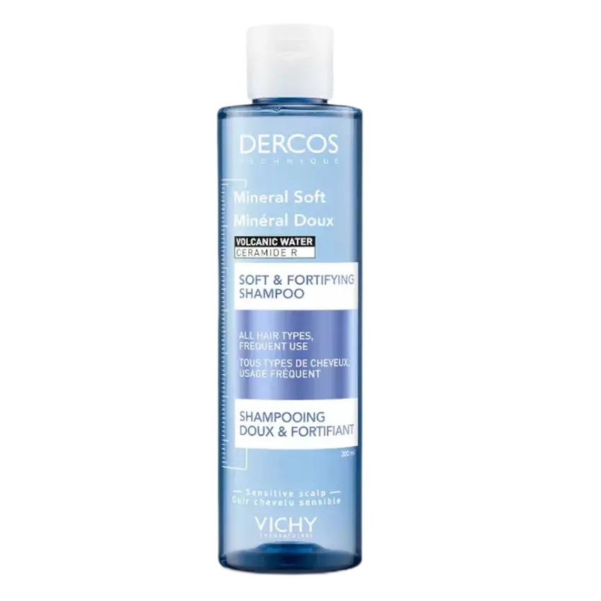 Vichy, Dercos Mineral jemný posilující šampon na vlasy 200ml