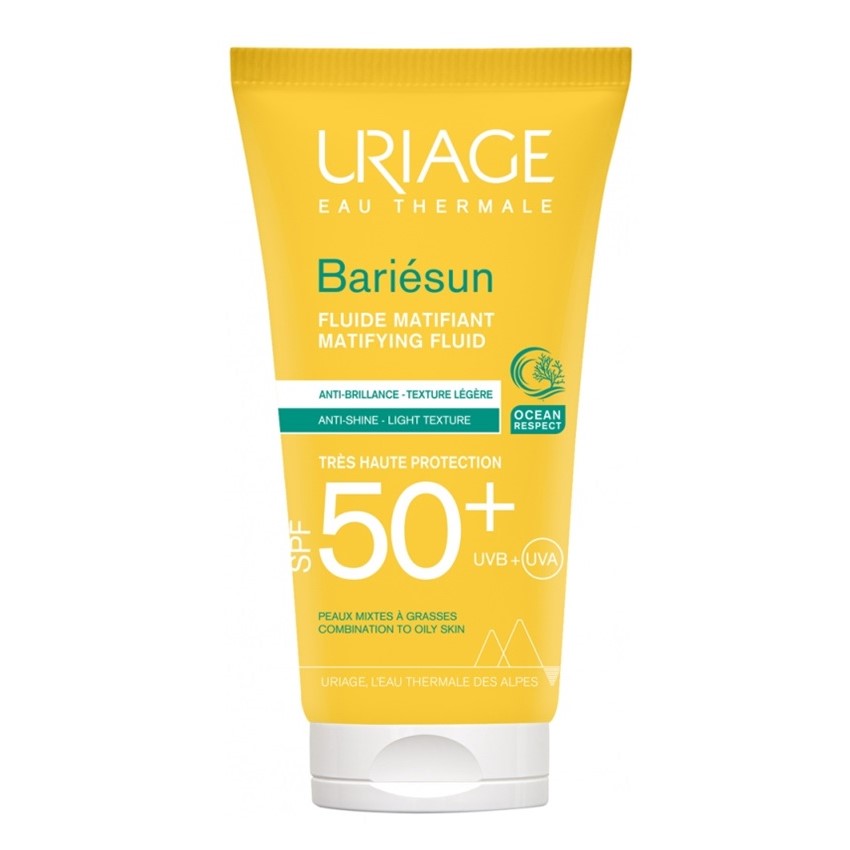 URIAGE Bariesun Mat Fluid matující hydratační fluid SPF50+ 50ml