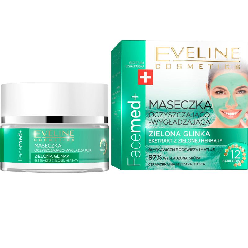 Eveline Cosmetics Facemed+ čistiaca a vyhladzujúca maska 50ml