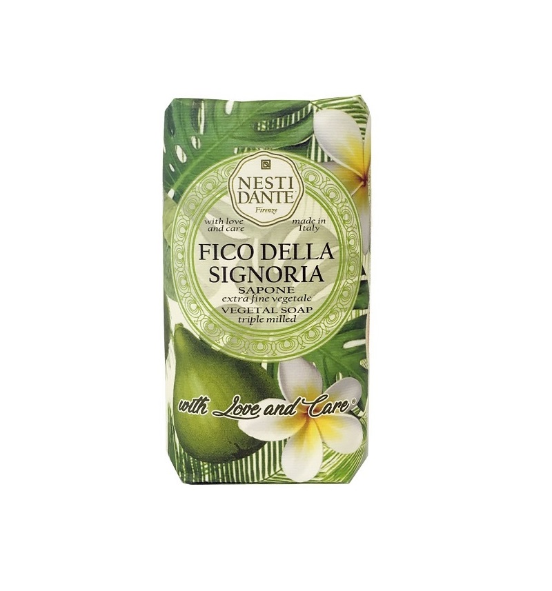 Fico Della Signoria Sapone Naturalne Mydło Toaletowe Zielona Figa