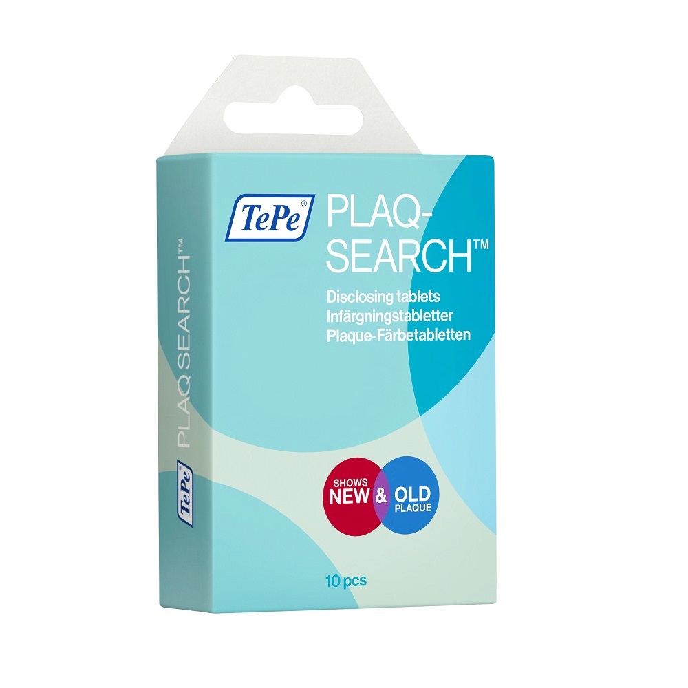 PlaqSearch Wskaźnik Płytki Nazębnej 10 Tabletek