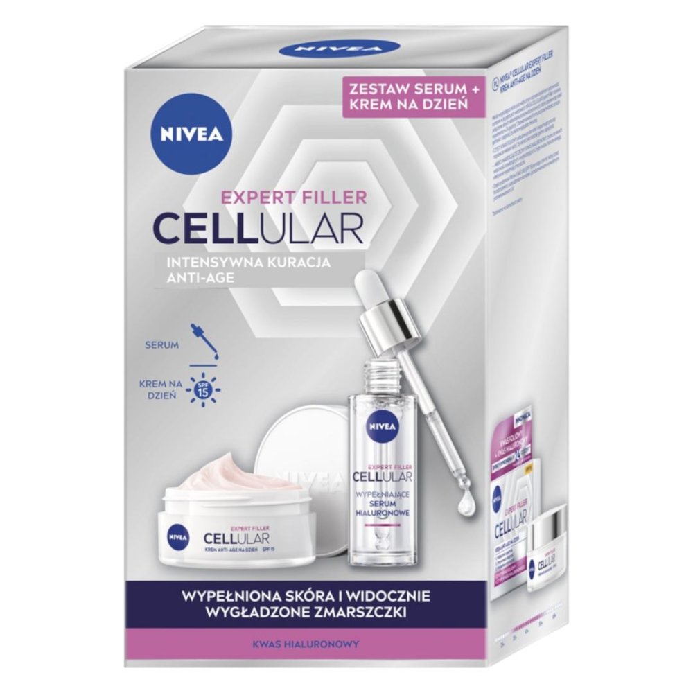 Cellular Expert Filler Zestaw Przeciwzmarszczkowy Krem Na Dzień + Przeciwzmarszczkowy Krem Na Noc 3