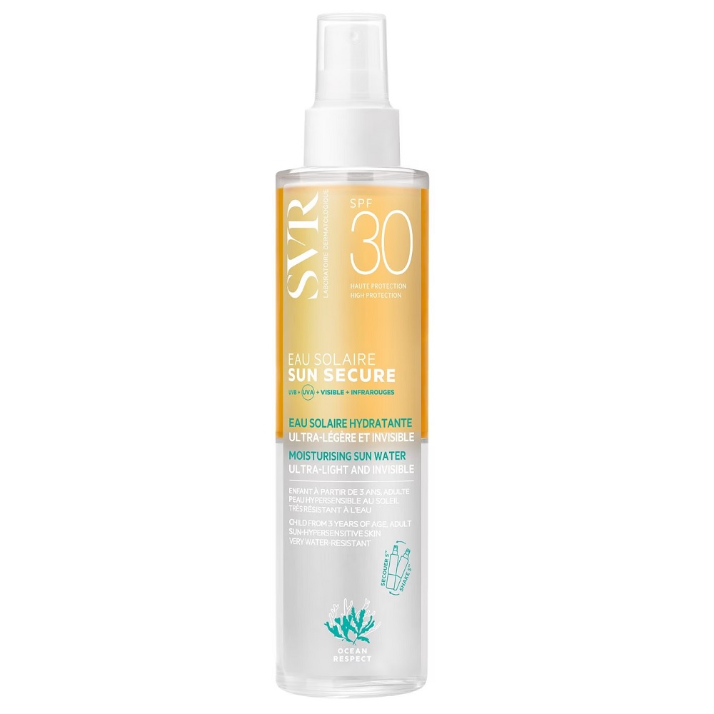 Sun Secure Eau Solaire SPF30 Osviežujúci Vodný Sprej 200ml