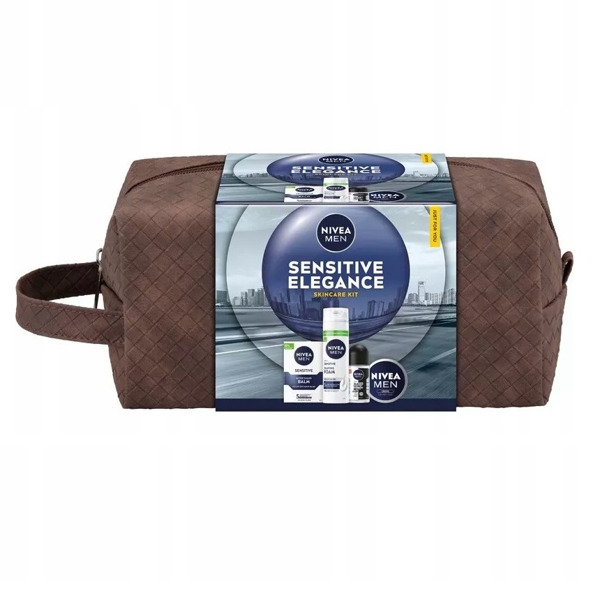 Men Sensitive Elegance Zestaw łAgodząca Pianka Do Golenia + łAgodzący Balsam Po Goleniu…