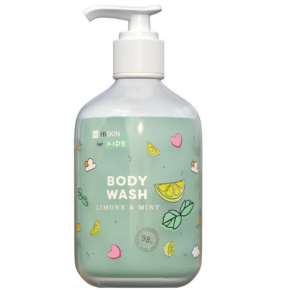 Kids Body Wash Płyn Do Mycia Ciała Dla Dzieci Limone & Mint