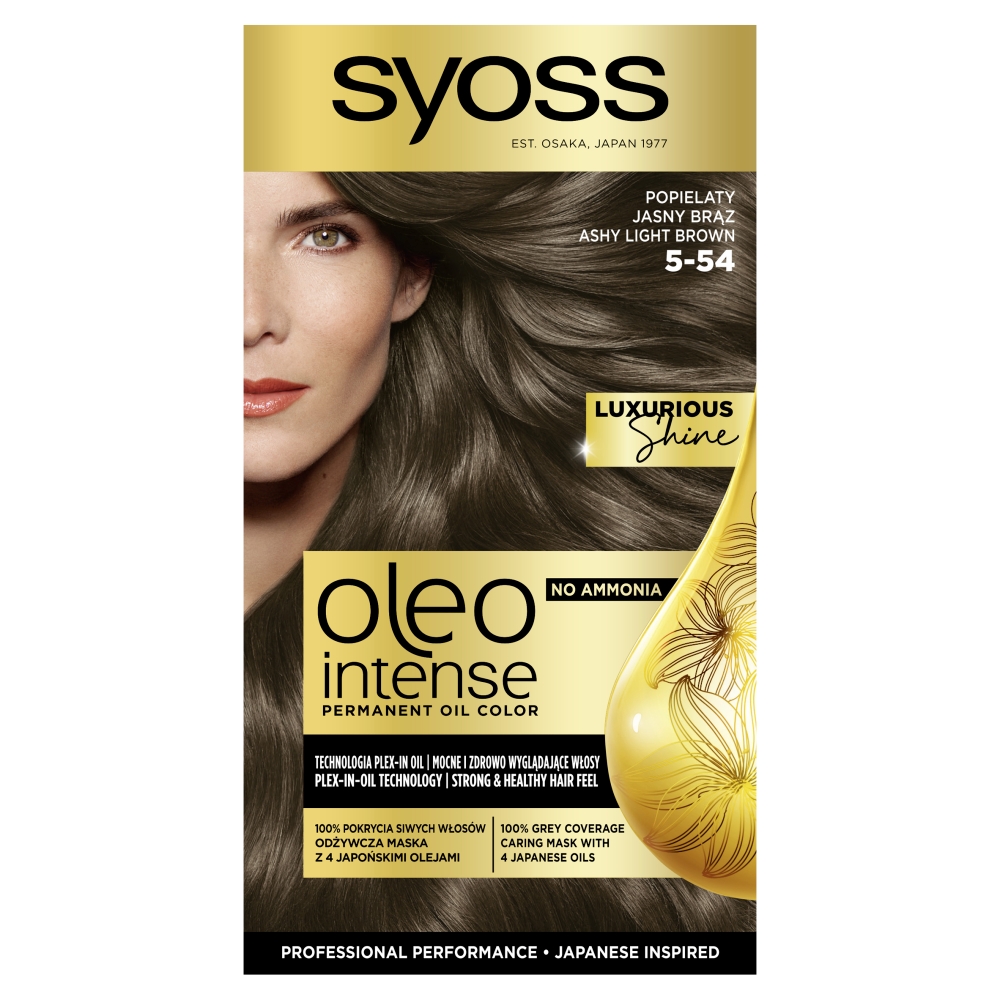 Syoss Oleo Intense 5-54 popolavo svetlo hnedý