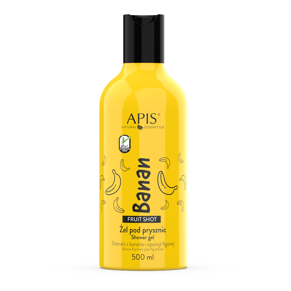 Fruit Shot Banana Sprchový Gél 500 Ml