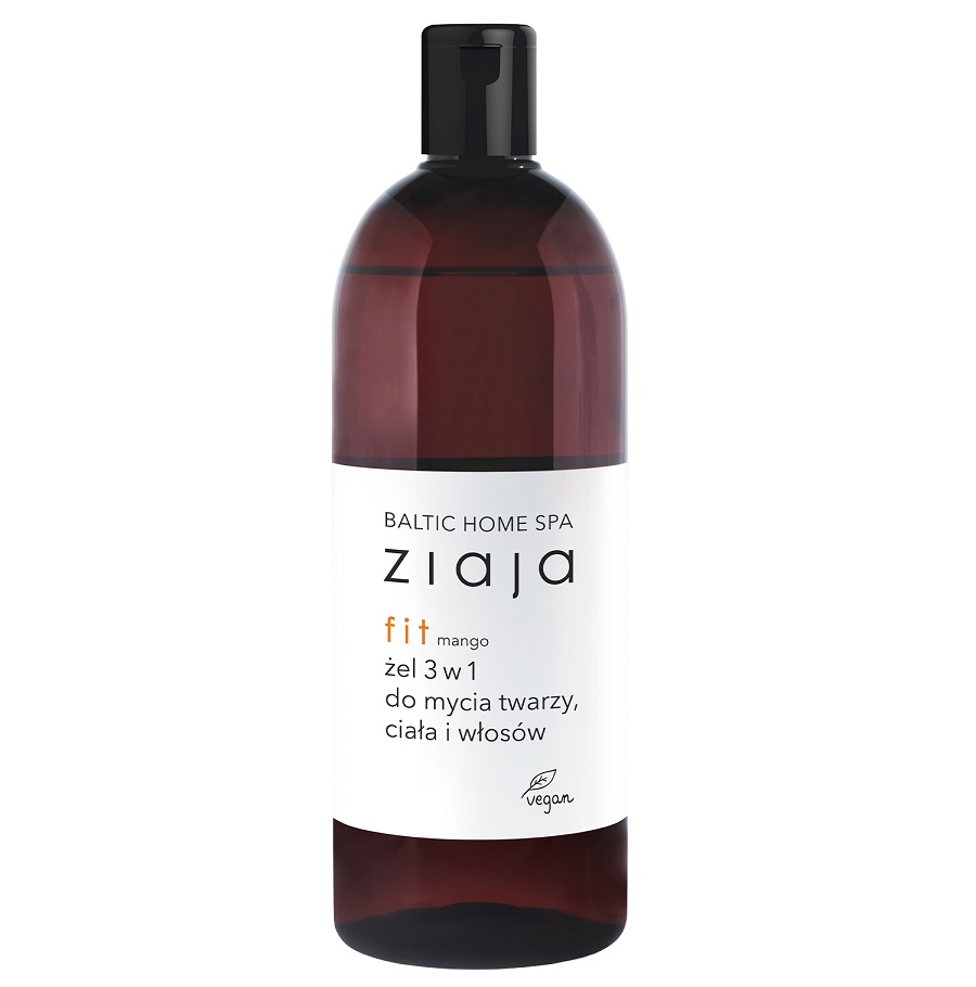 Baltic Home Spa Fit żEl 3w1 Do Mycia Twarzy Ciała I Włosów Mango