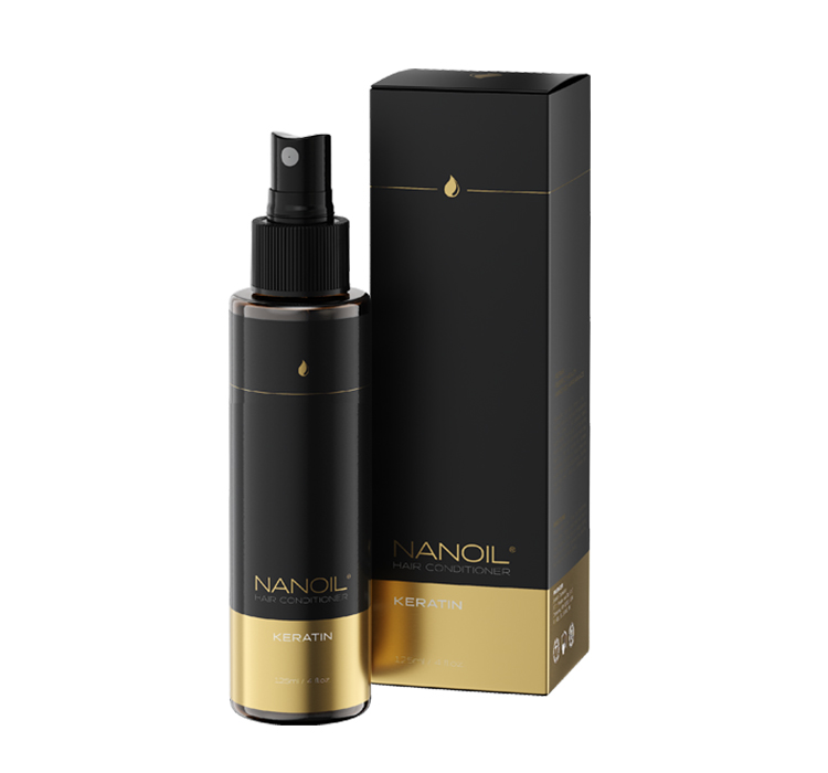 Nanoil, keratínový kondicionér na vlasy 125ml