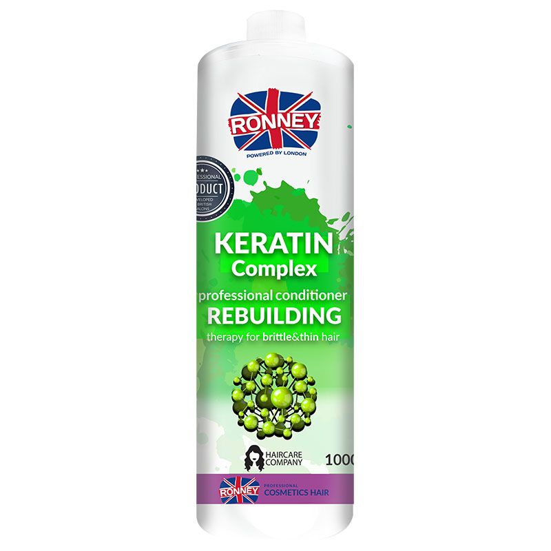 Ronney, Keratin Complex Professional Conditioner Obnovujúci kondicionér pre suché a lámavé vlasy 1000ml