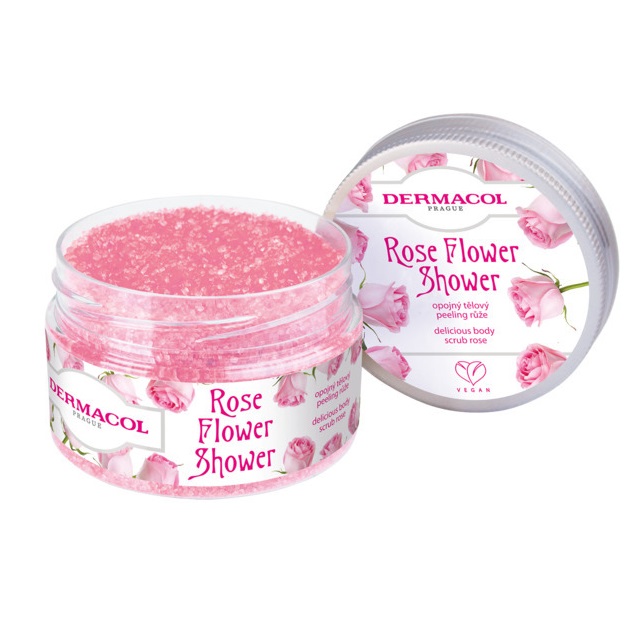 Flower Shower Body Peeling Peeling Do Ciała Rose