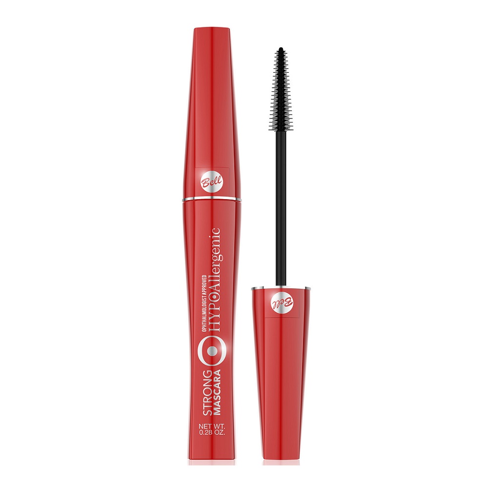 HypoAllergenic Strong Mascara Hypoalergénna Riasenka Na Intenzívne Zvýraznenie Rias 01 Black 9g