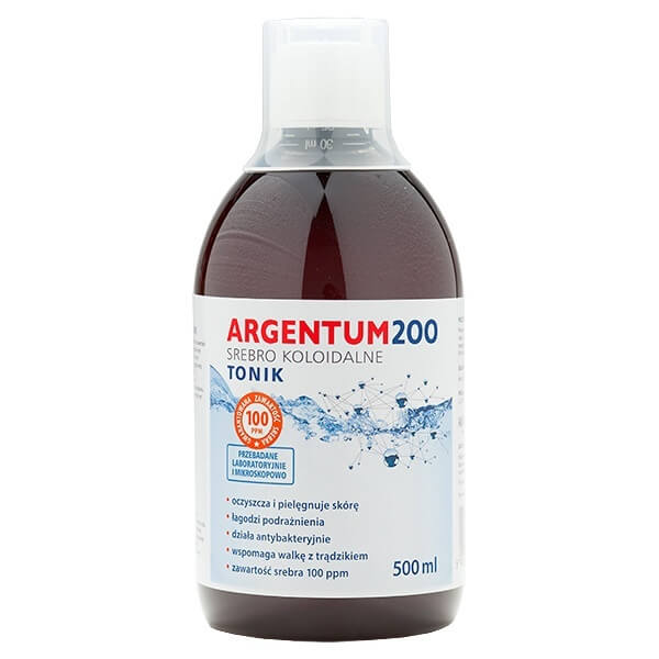 Aura Herbals Argentum 200 koloidné striebro 100 ppm 500 ml