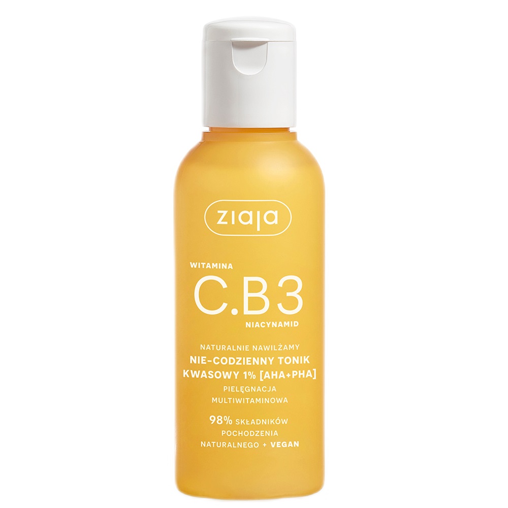 Ziaja C.B3 hydratačný tonik s kys.AHA+PHA 1% 120 ml