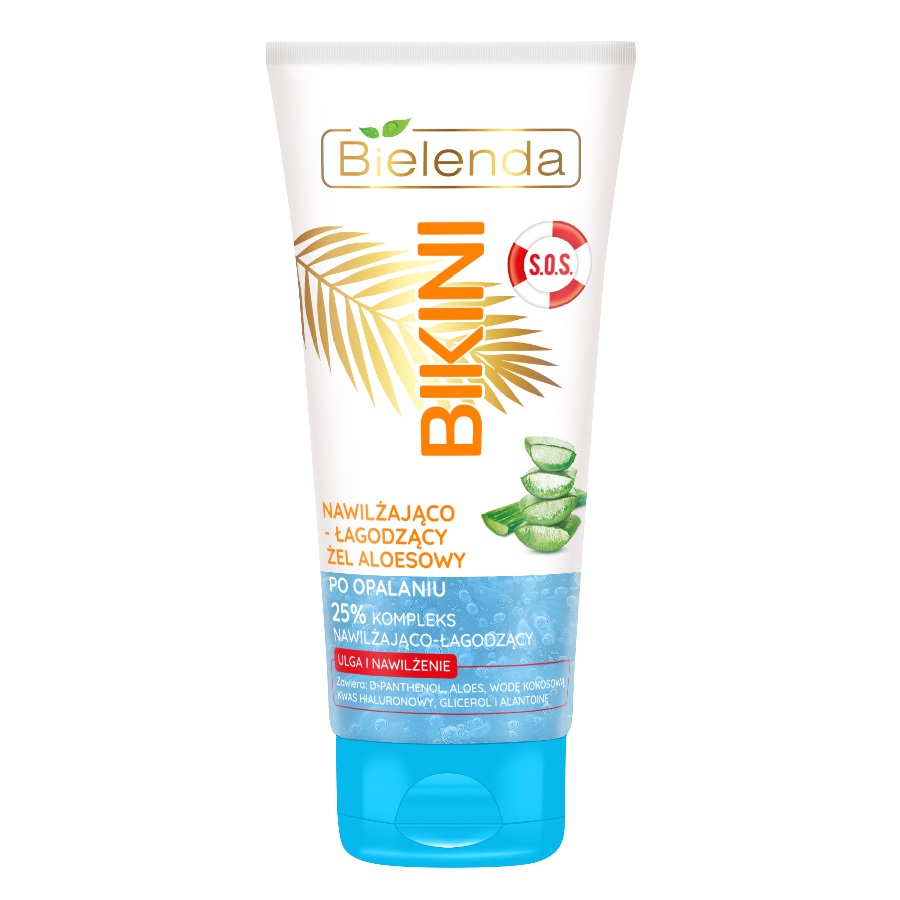 Bielenda, Bikini hydratačný a upokojujúci gél s aloe vera po opaľovaní S.O.S. 150ml