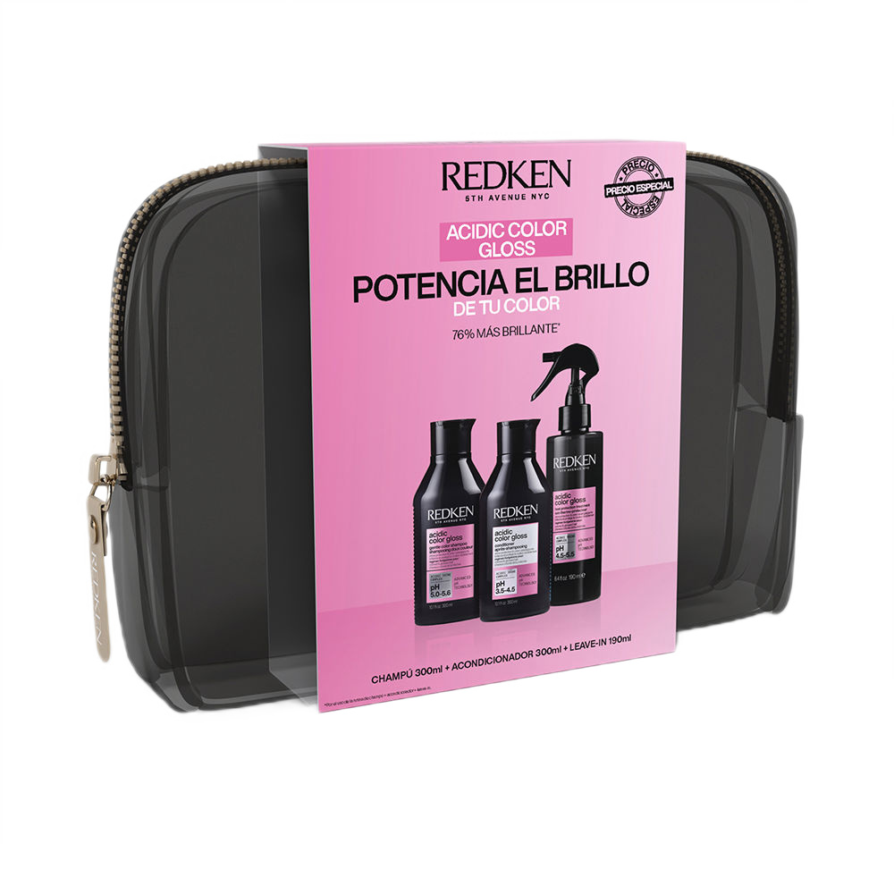 _Acidic Color Gloss šAmpón 300ml + Kondicionér 300ml + Bezoplachový Kondicionér 190ml + Puzdro