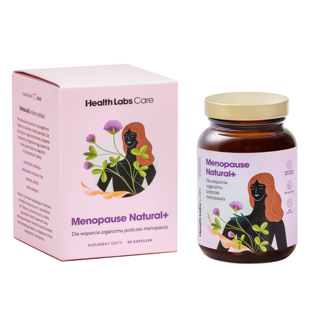 Menopause Natural+ Wsparcie Organizmu Podczas Menopauzy Suplement Diety 60 Kapsułek