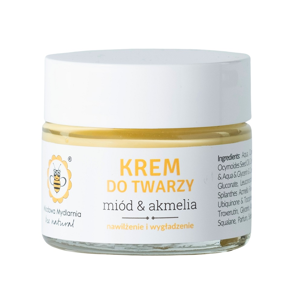 Medový Krém Na Tvár Honey Soap House Honey And Akmelia 50ml