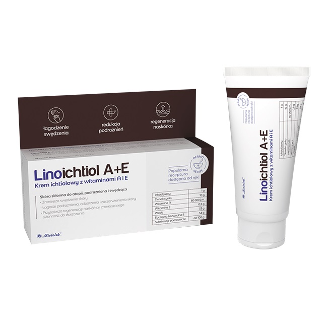 Linoichtiol A+E Krem Ichtiolowy Z Witaminami A I E