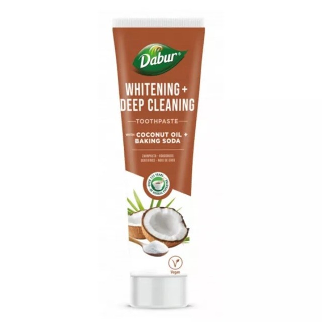 Whitening+ Deep Cleaning Bieliaca Zubná Pasta S Kokosovým Olejom A Jedlou Sódou 100 Ml