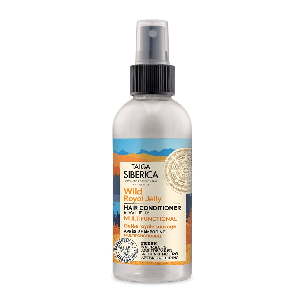 Taiga Siberica Wild Royal Jelly Multifunkčný Sprej Na Vlasy S Materskou Kašičkou 170ml