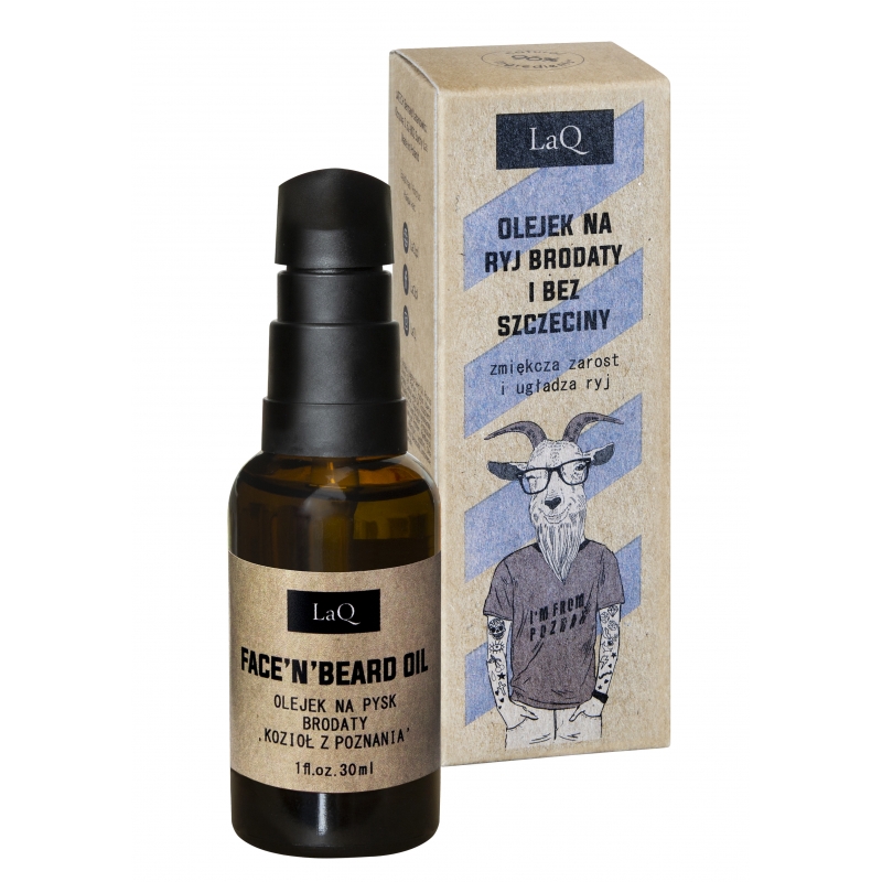 LaQ, Kozí fúzy olej 30ml