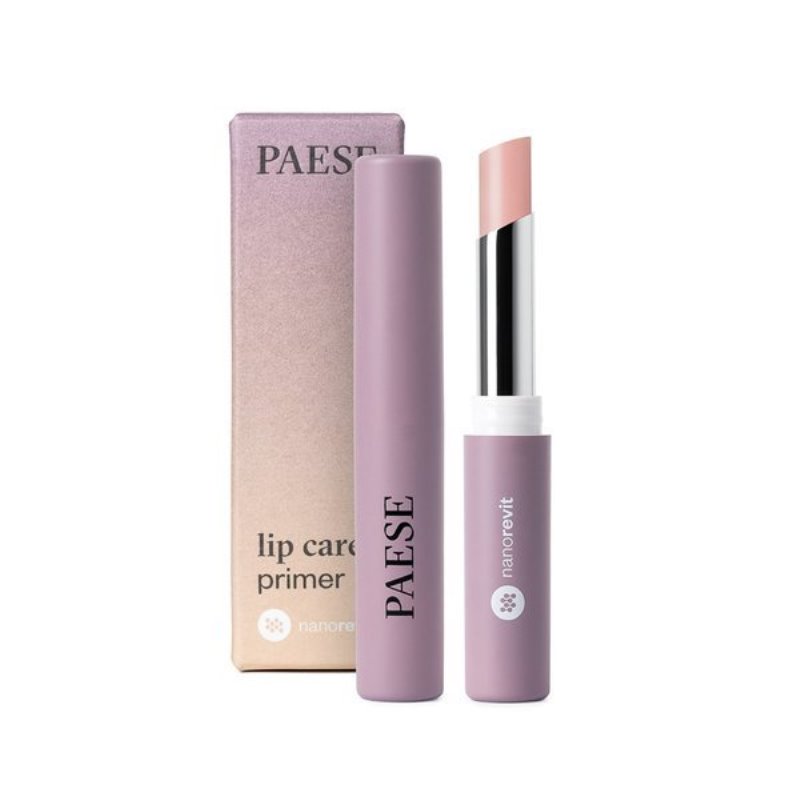 Nanorevit Lip Care Primer Pielęgnująca Pomadka Do Ust 40 Light Pink