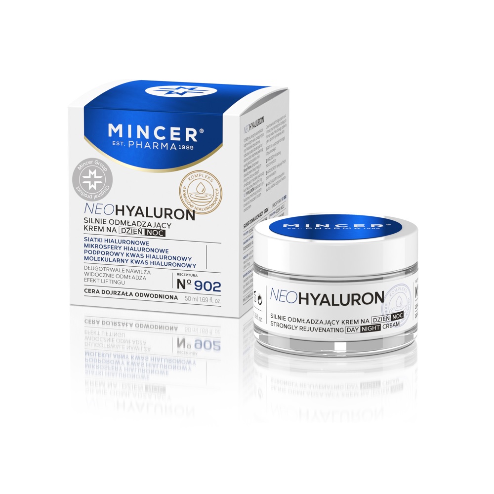 Mincer Pharma NeoHyaluron silný omladzujúci denný a nočný krém č. 902 50 ml