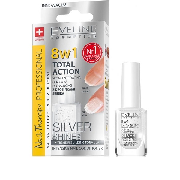 Nail Therapy Professional 8v1 Total Action Silver Shine