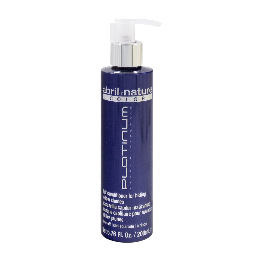 Color Platinum Toner Blonde Kondicionér Pro Normalizaci žLutého Odstínu Vlasů