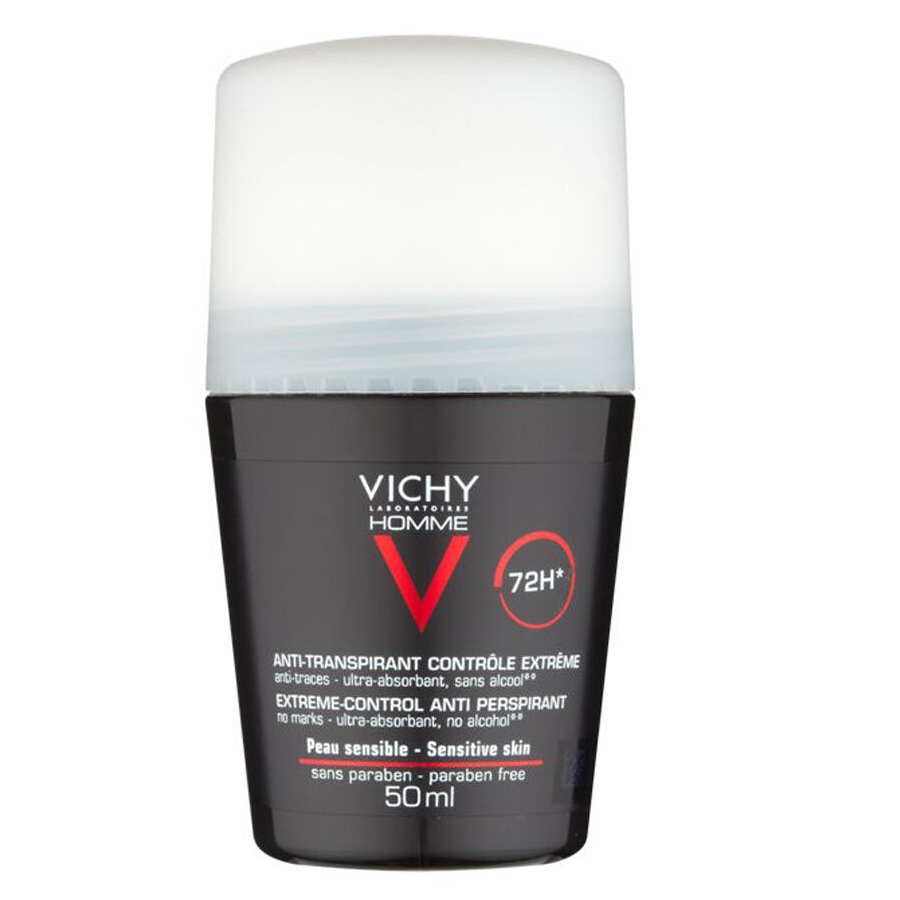 Vichy, Homme Extreme Control 72H antiperspirant v roll-onu pro muže 50 ml