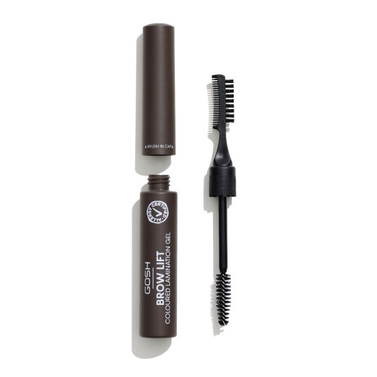 Gosh Brow Lift gél na úpravu obočia 002 Dark Brown 6 ml