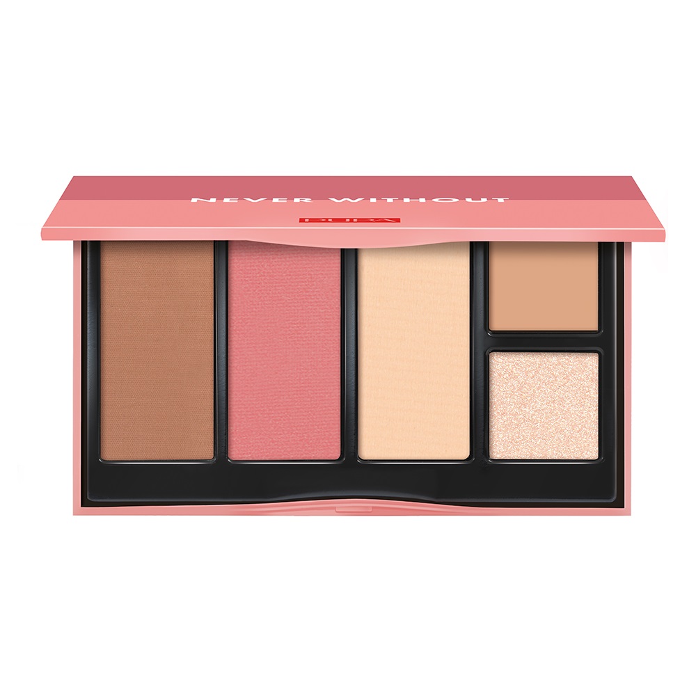 Never Without All In One Face Palette Paleta Pro Líčení Obličeje 001 Light Skin 2