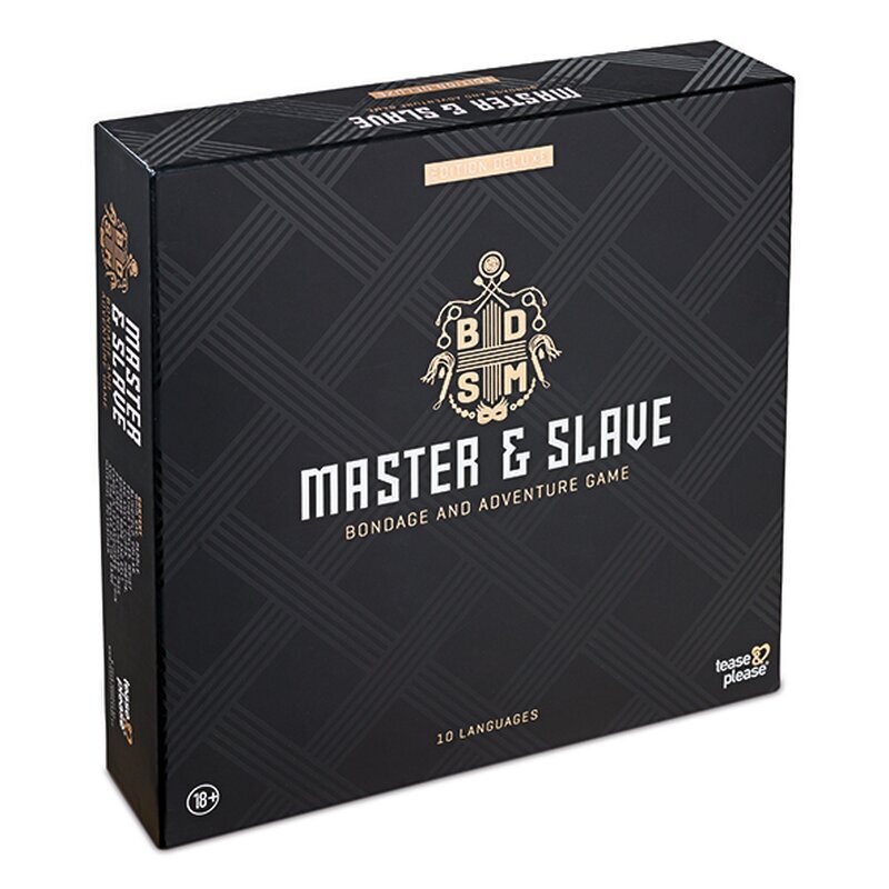 Tease &Amp; Please Master &Amp; Slave Edition Deluxe Viacjazyčná Erotická Hra S Príslušenstvom