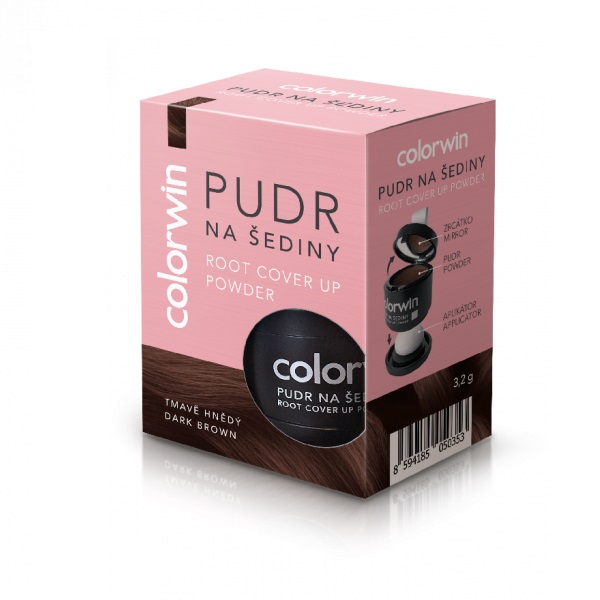 Concealing Powder For Blush And Volumizing Dark Brown