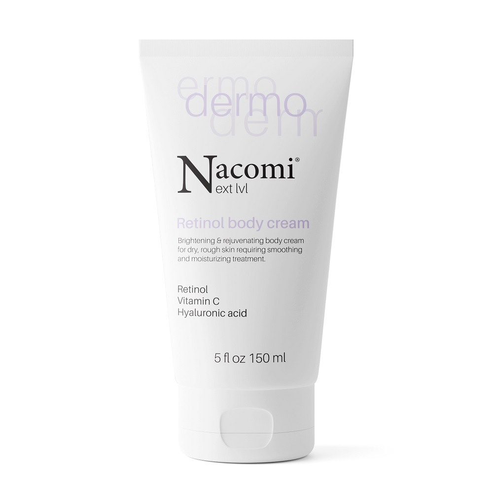 Nacomi Dermo Retinol telový krém s retinolom a vitamínom C 150 ml