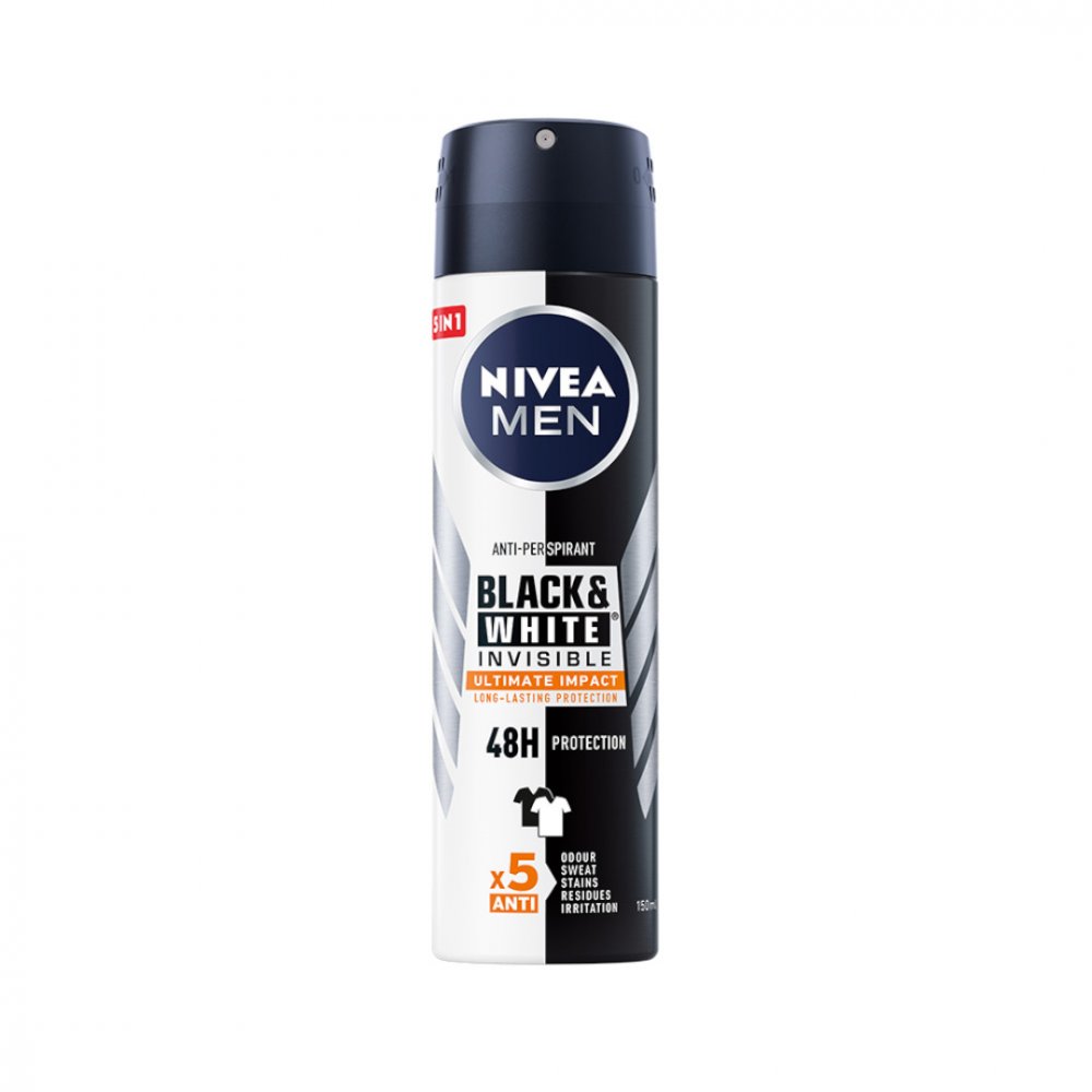 Men Black&White Invisible Ultimate Impact