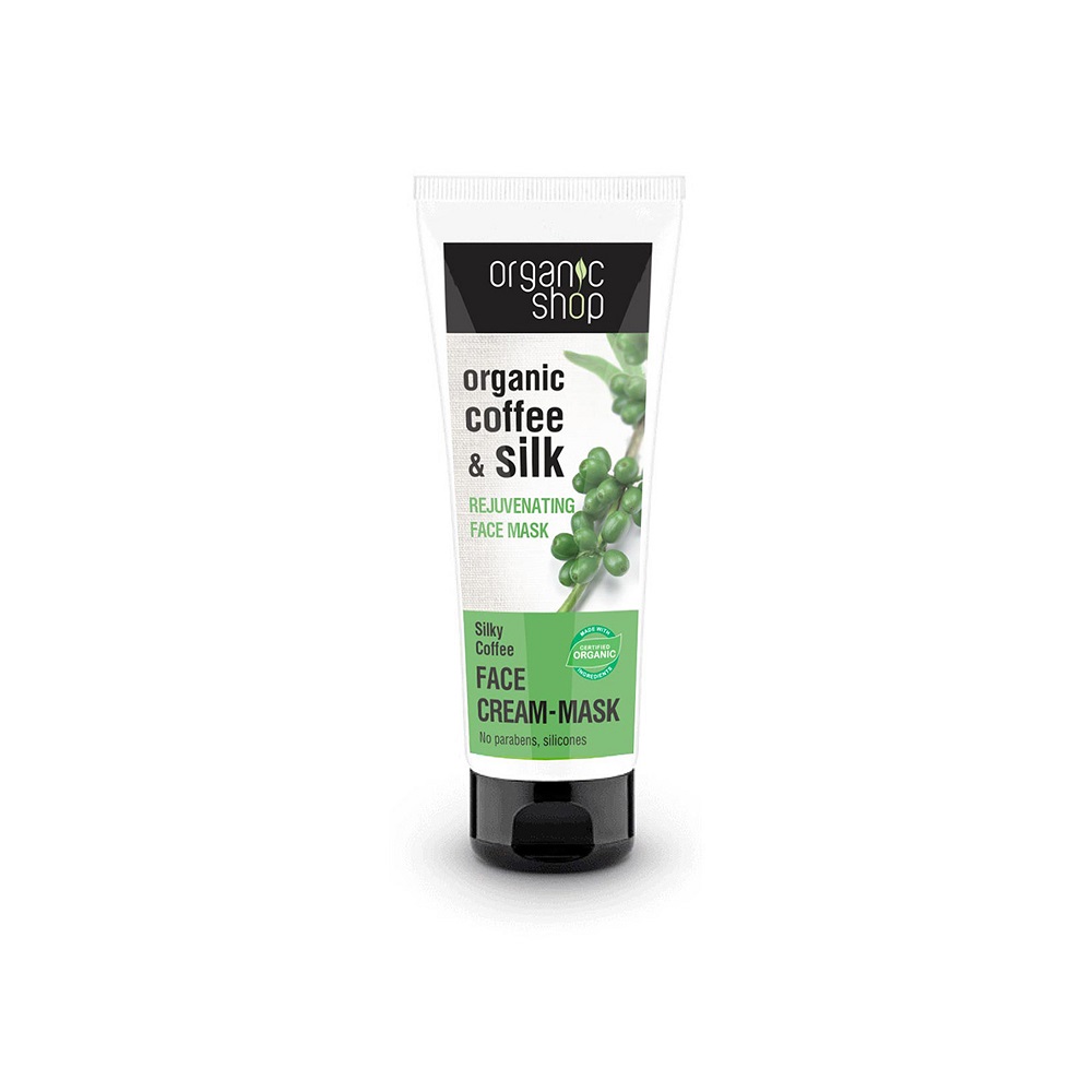 Organická Krémová Maska Na Tvár Coffee Silk Rejuvenating Silky Coffee