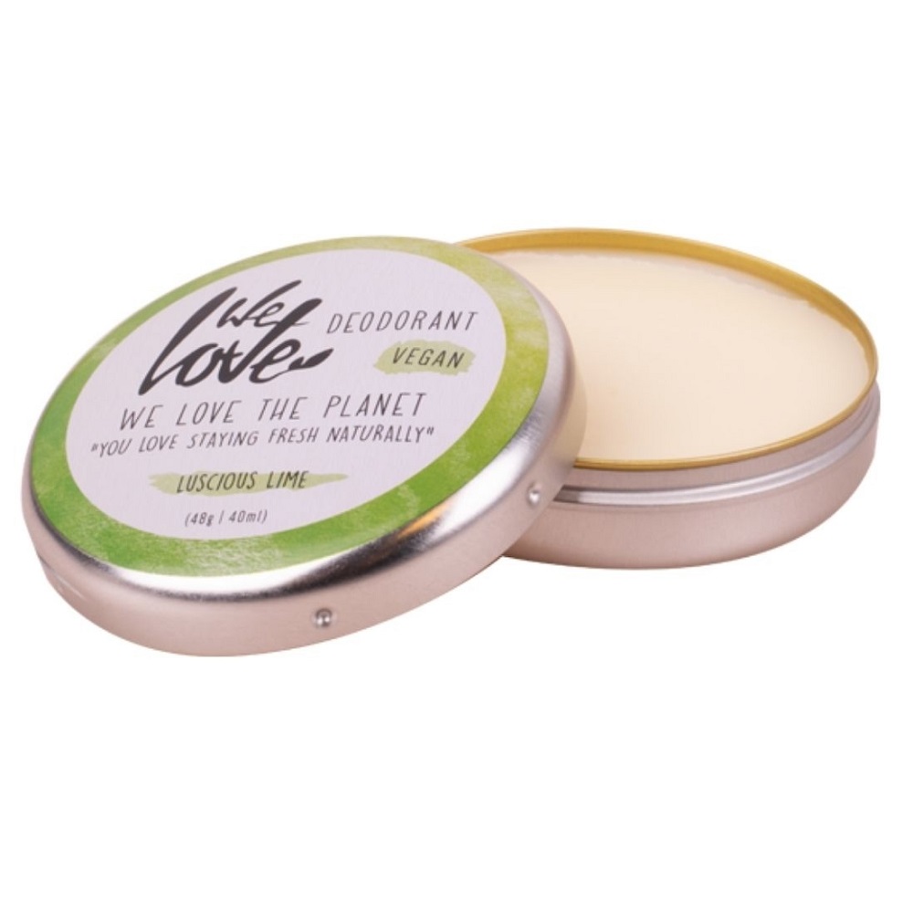 We Love The Planet Deodorant Prírodný Krémový Deodorant Luscious Lime 48g