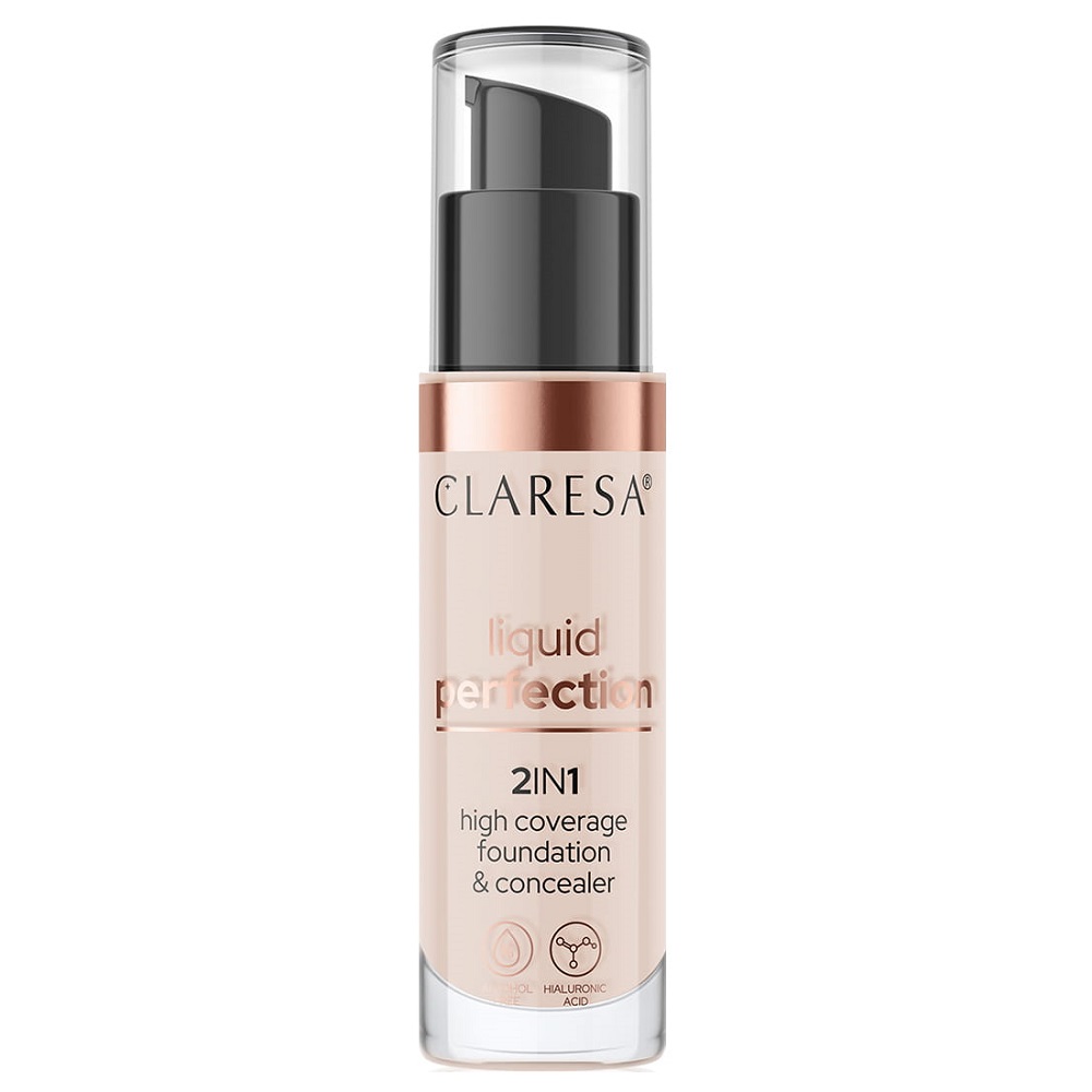 Liquid Perfection 2in1 High Coverage Foundation & Concealer 34g 2