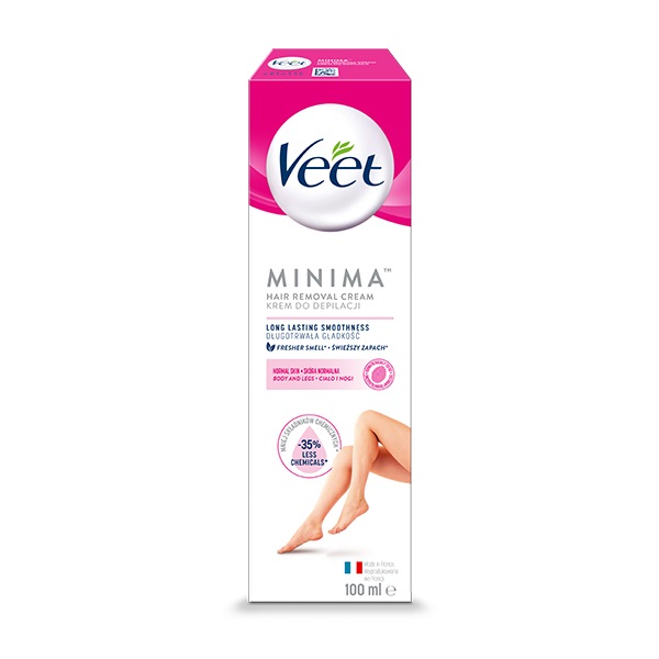 Depilačný Krém Na Telo Minima Pre Normálnu Pokožku 100ml