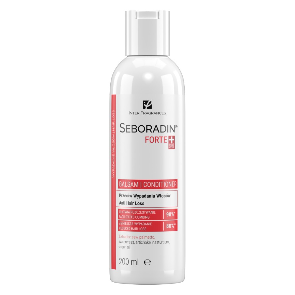 SEBORADIN, Balzam proti vypadávaniu vlasov Forte 200ml