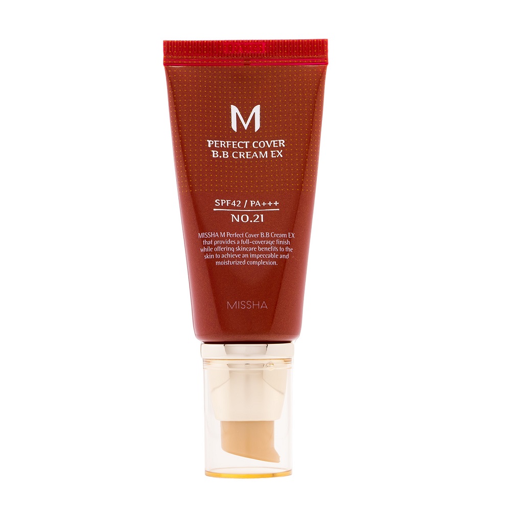 M Perfect Cover BB Cream SPF42/PA++ Multifunkční BB Krém č. 21 Light Beige 4